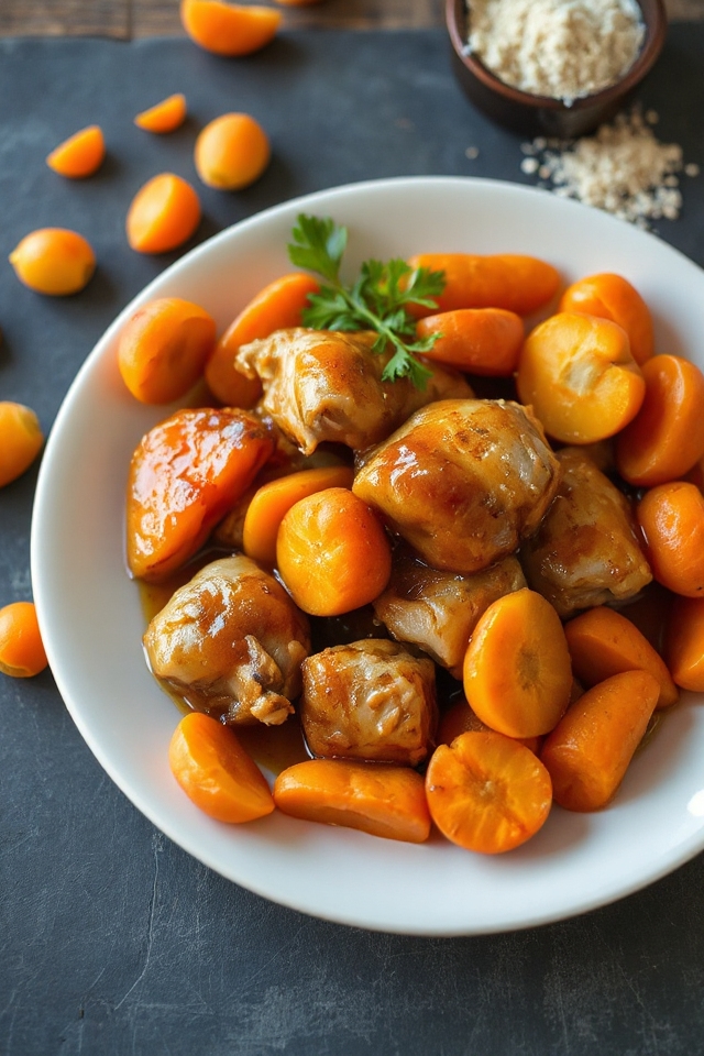 apricot chicken cooking instructions