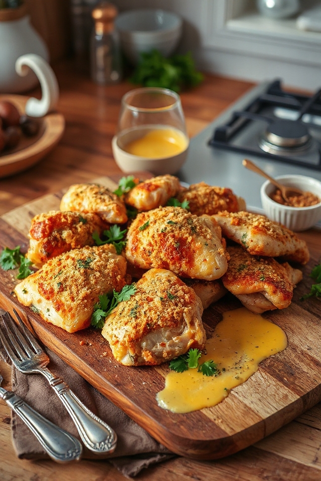 baked chicken thighs recipe