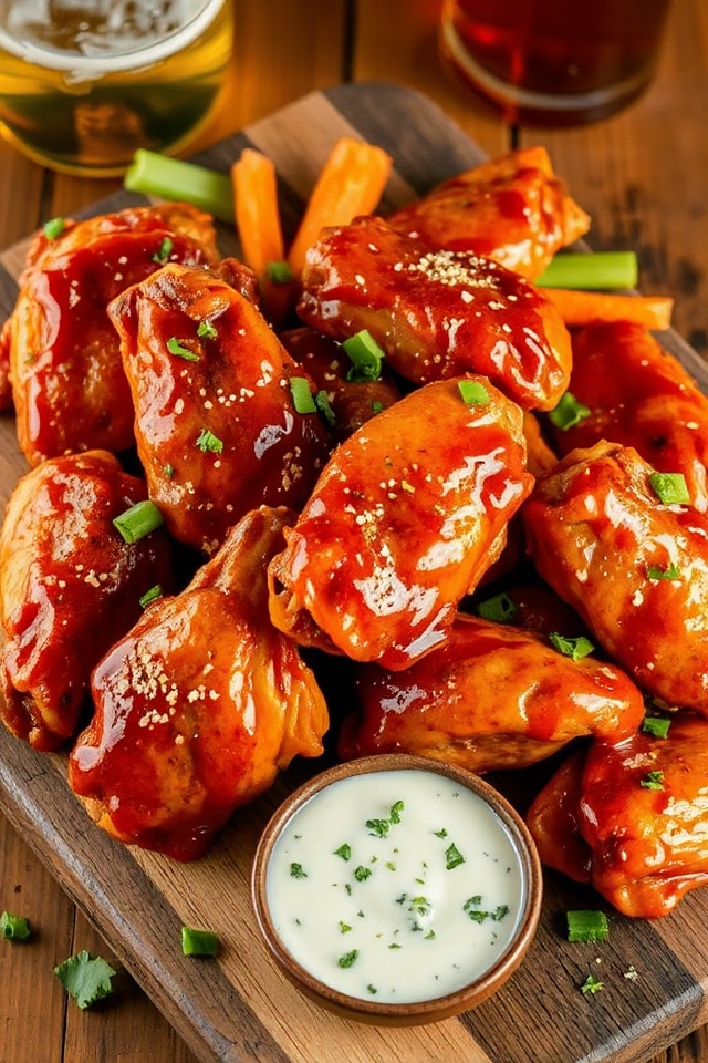 buffalo chicken wings recipe