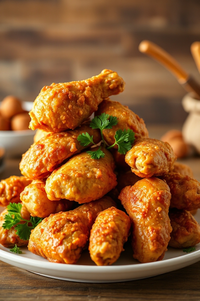 buttermilk marinated fried chicken