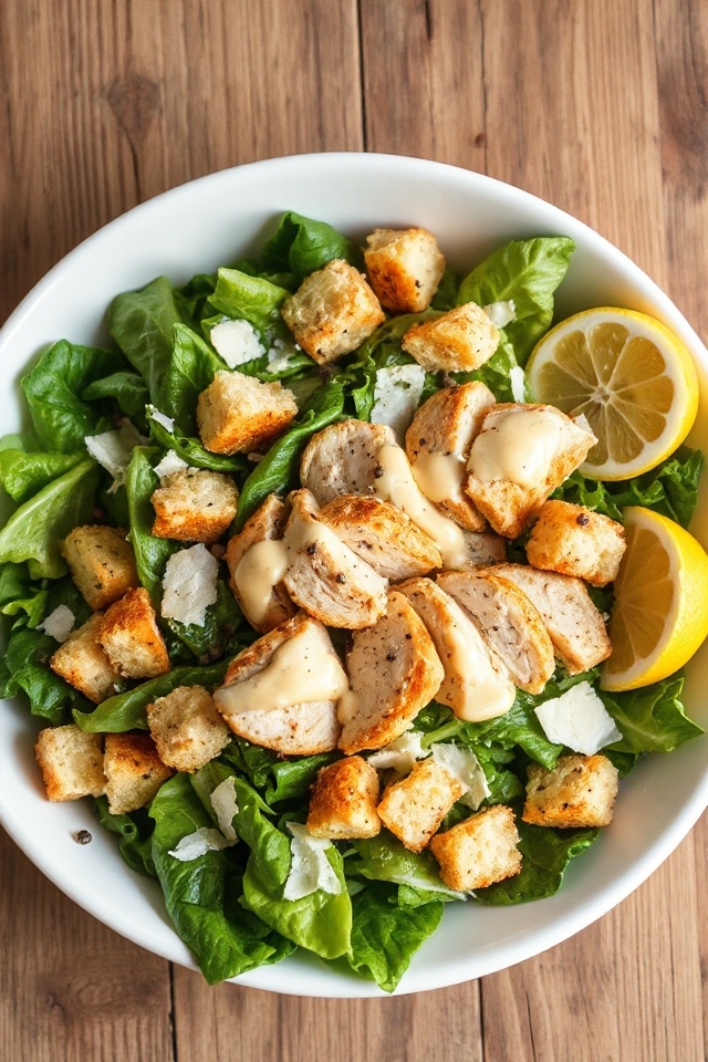 chicken caesar salad recipe