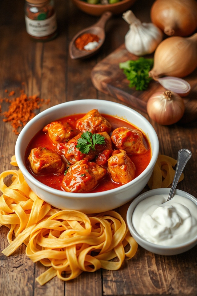 chicken paprikash cooking instructions
