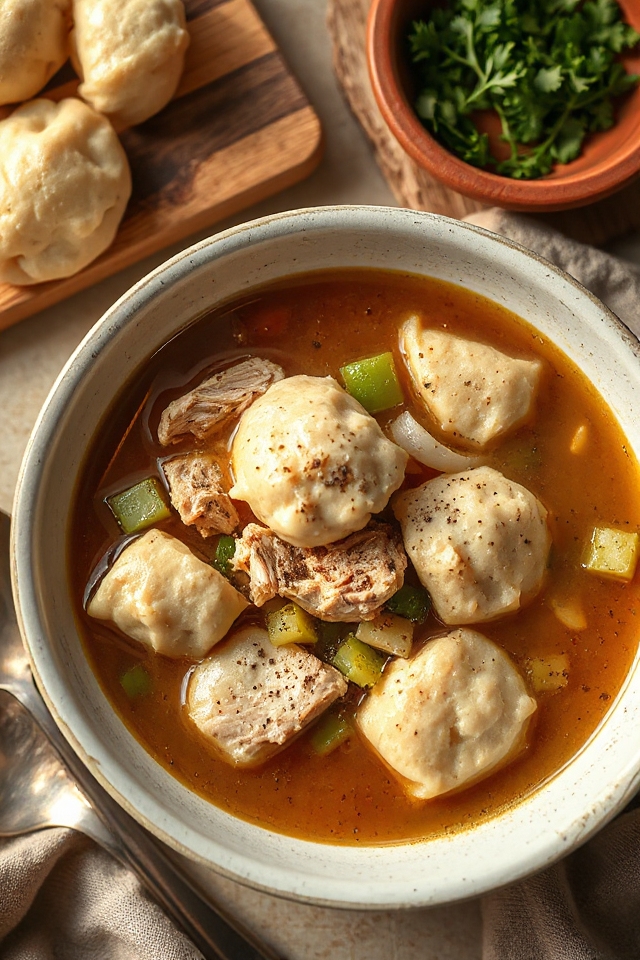 comforting chicken stew dish