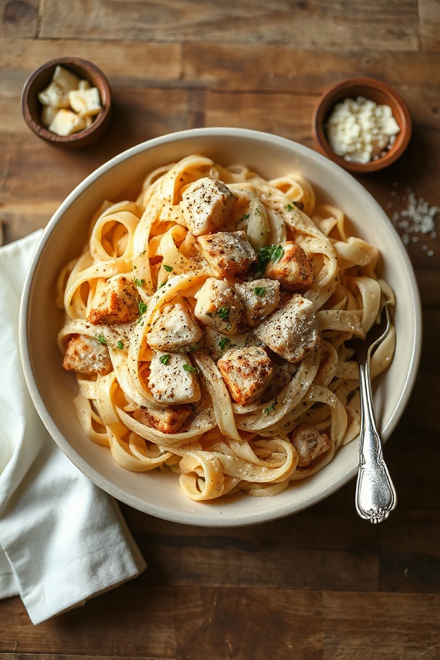 creamy pasta with chicken