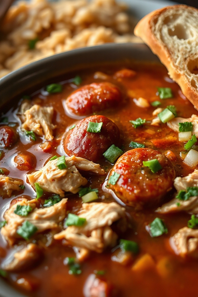 create flavorful chicken gumbo