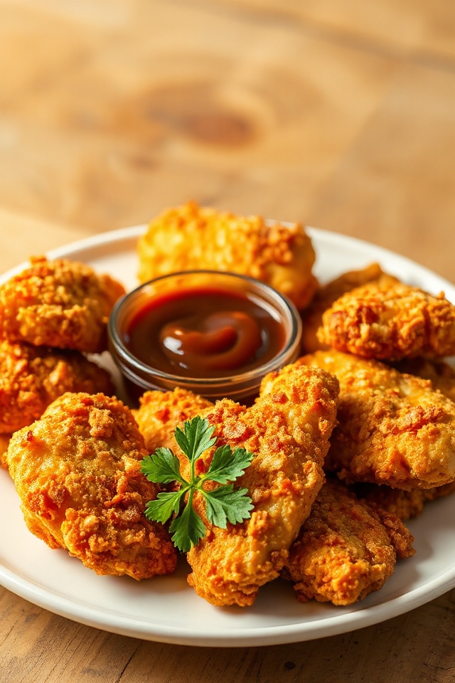crispy barbecue chicken tenders