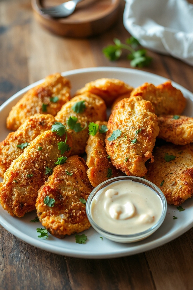 crispy golden chicken cutlets