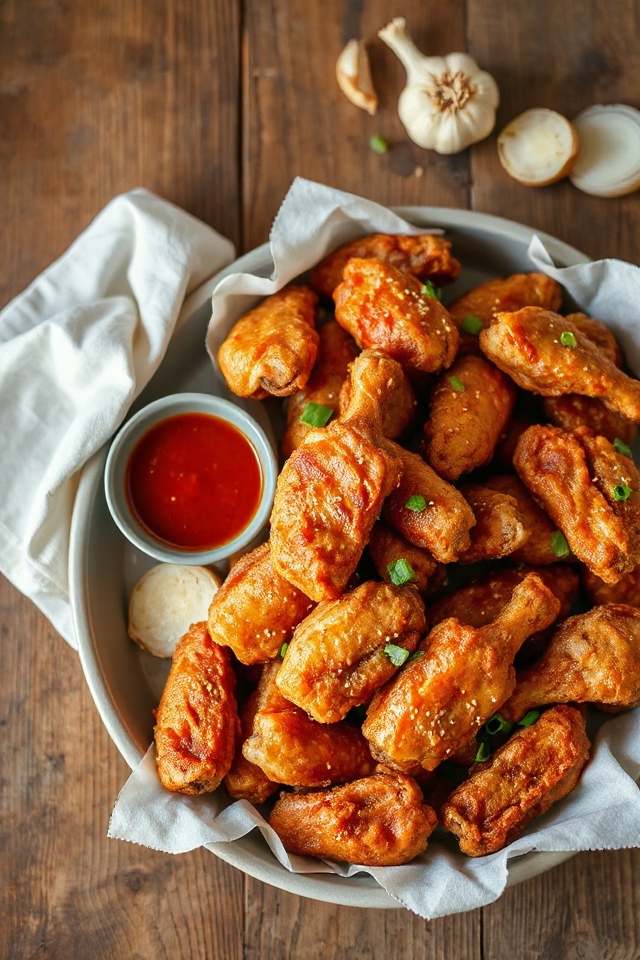 crispy korean fried chicken