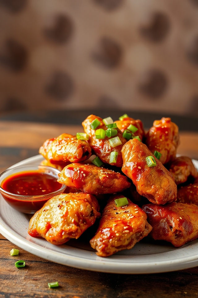 crispy korean fried chicken