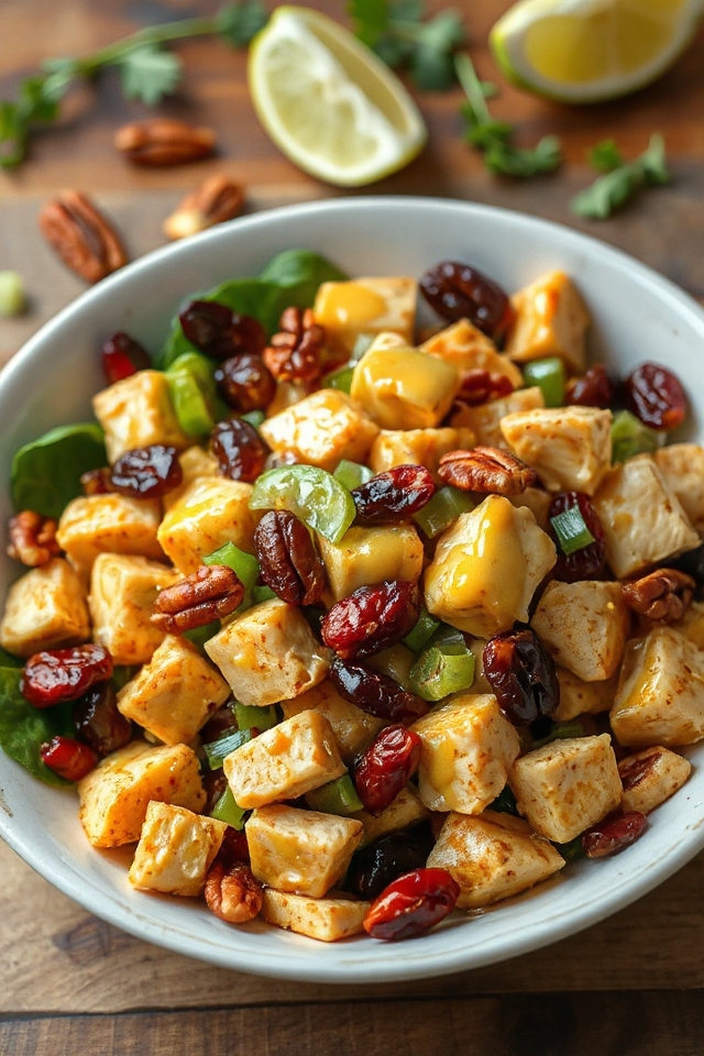 curry chicken salad delight