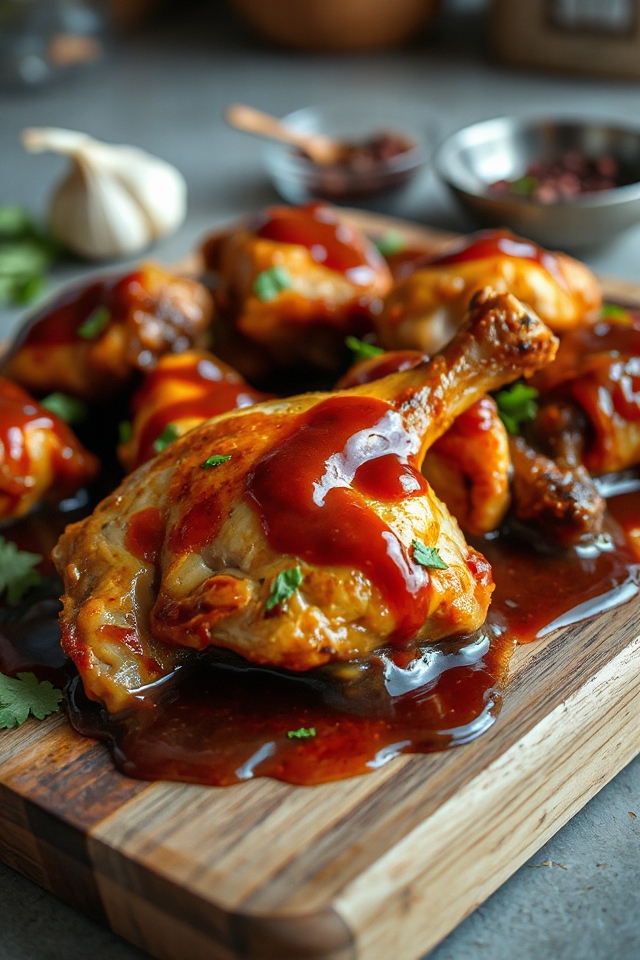 delicious and aromatic stew chicken