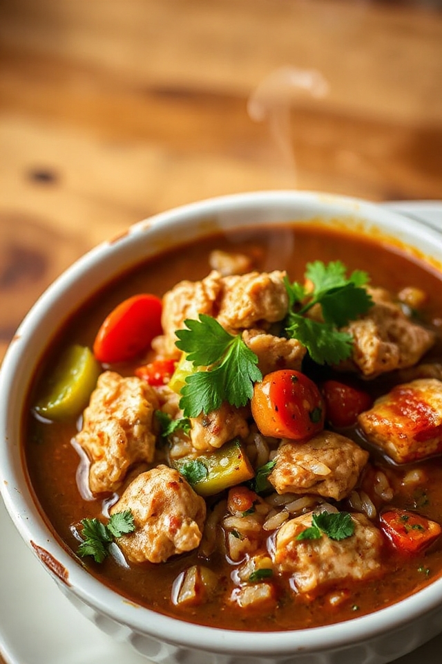 delicious chicken gumbo recipe