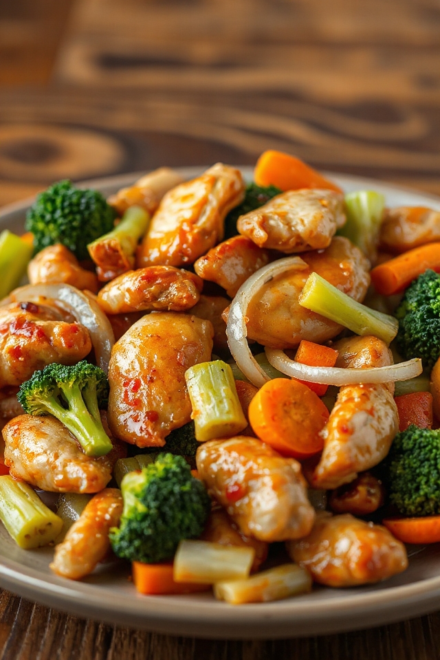 delicious chicken stir fry