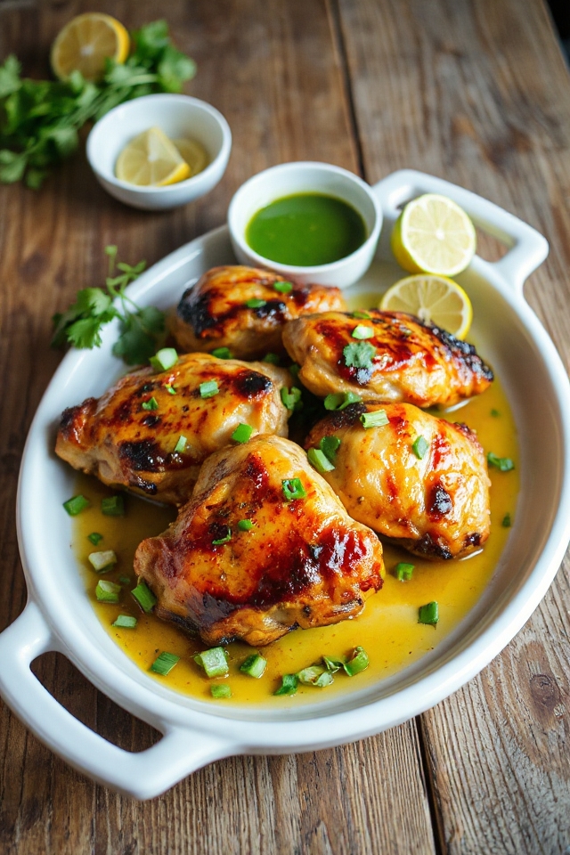 delicious chicken thighs recipe
