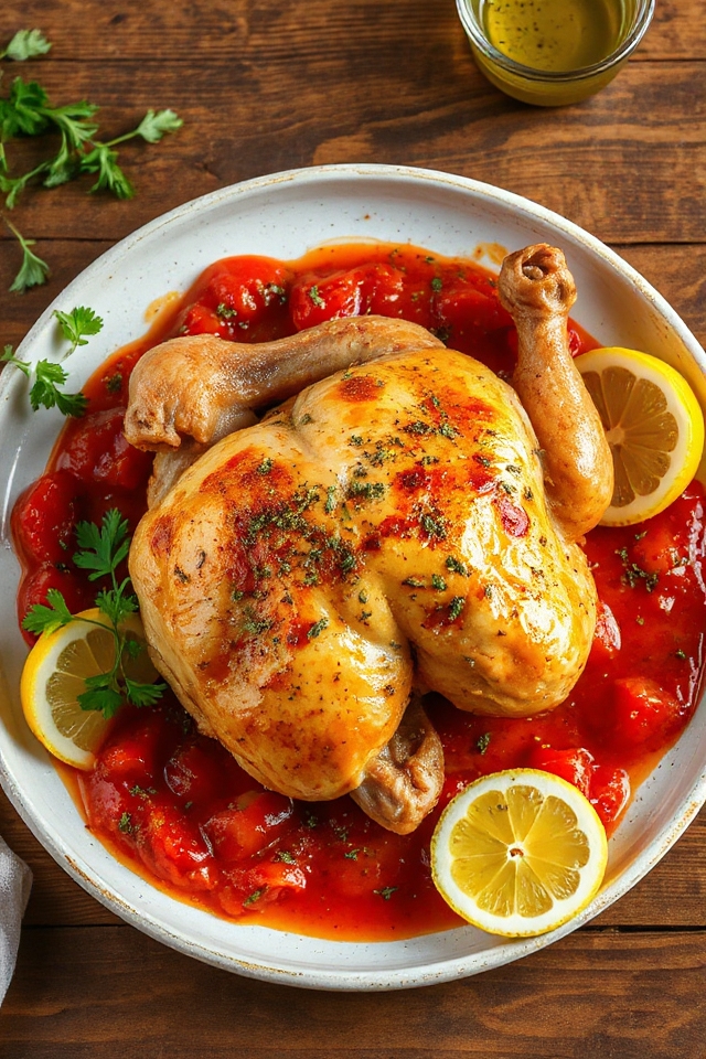 delicious greek chicken dish
