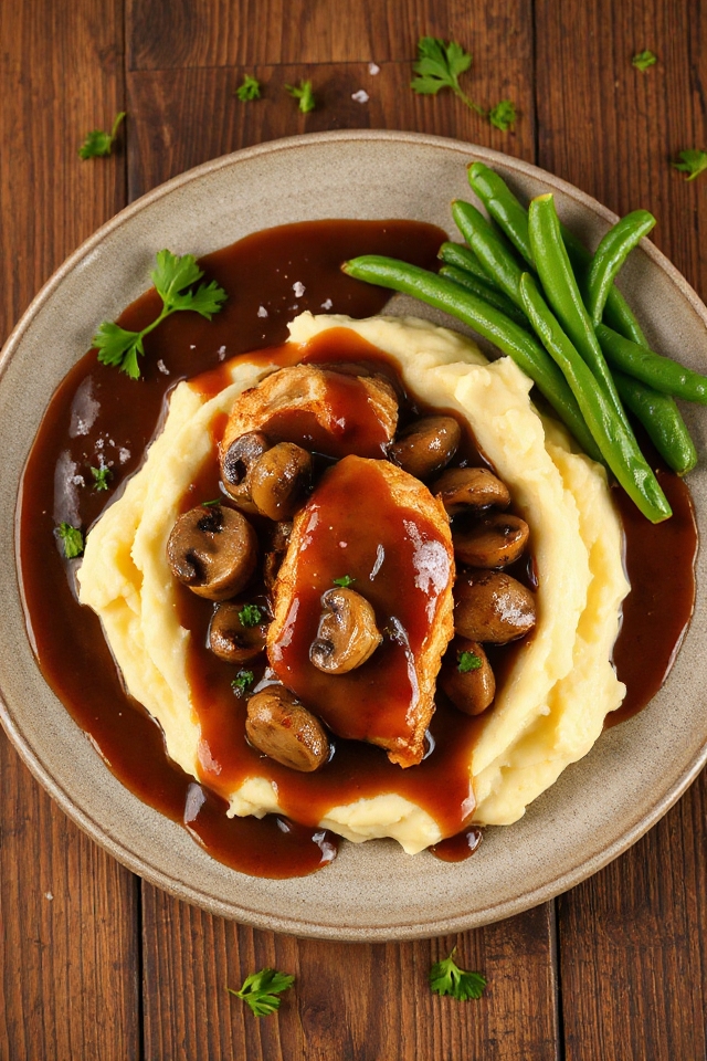 delicious smothered chicken dish