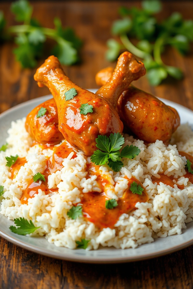 delicious thai peanut chicken