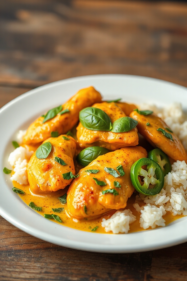 flavorful basil chicken recipe