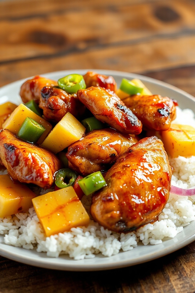 flavorful hawaiian chicken delight