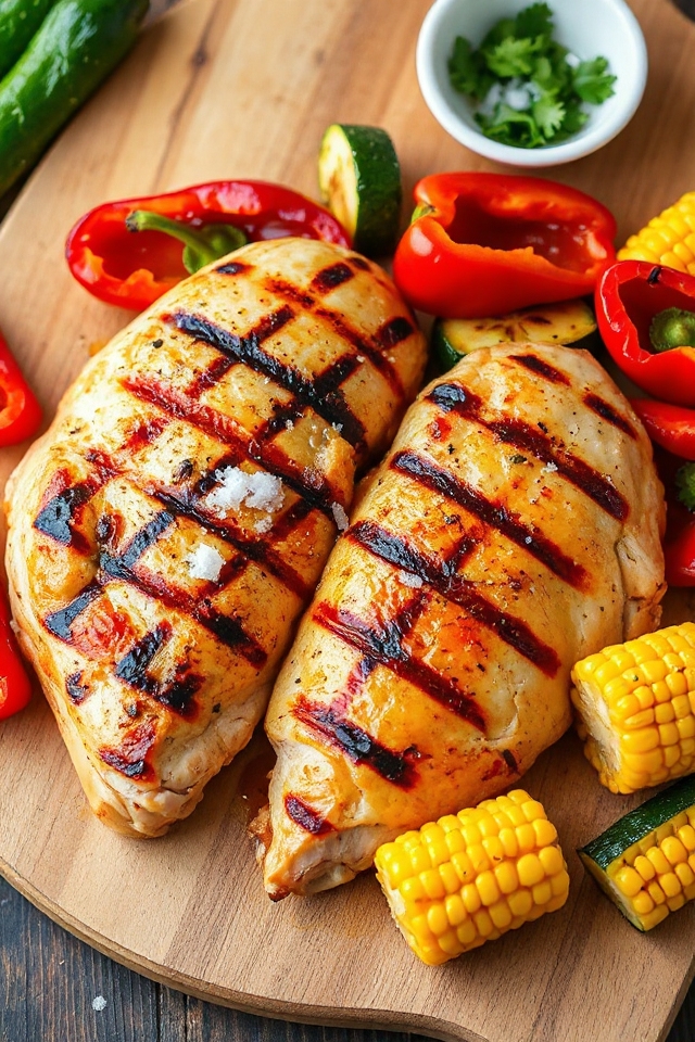 grilled chicken cooking instructions