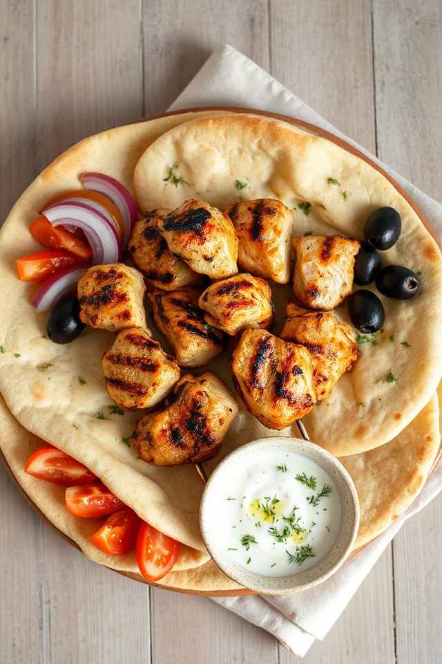 grilled chicken skewers recipe