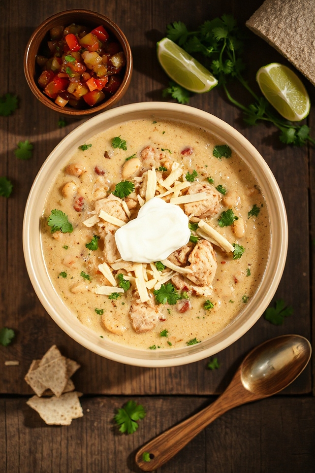 hearty white chicken chili