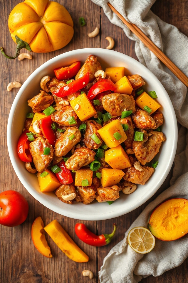 mango chicken cooking instructions
