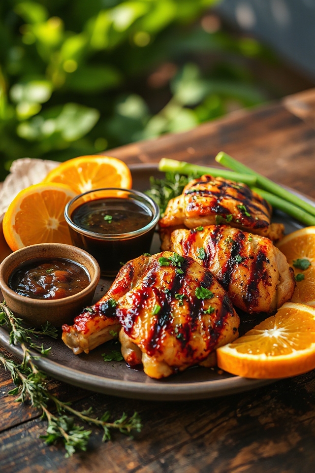 marinate and grill chicken