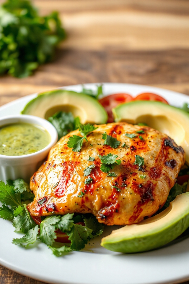 marinate and grill chicken