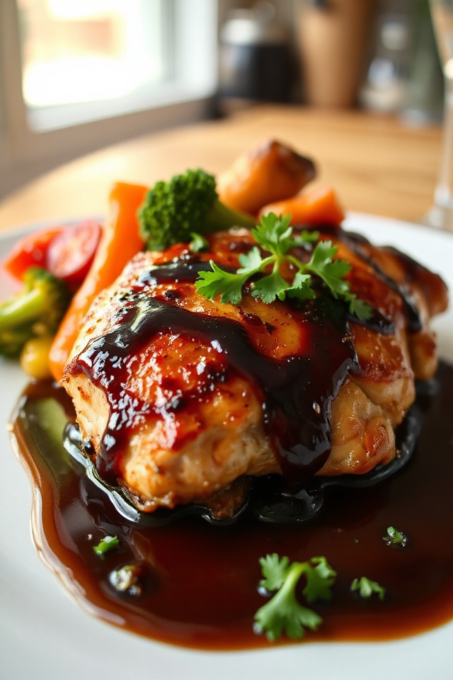 marinate cook simmer serve