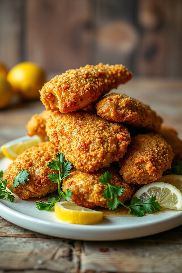 oven fried chicken recipe