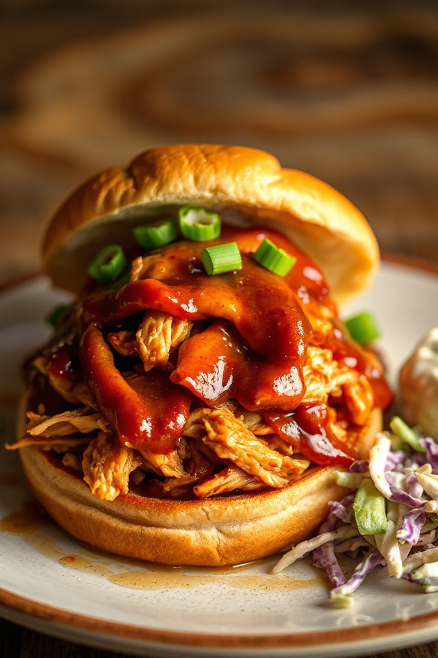 slow cooker pulled chicken