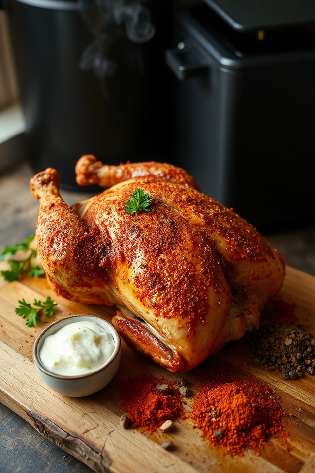 smoked chicken cooking instructions