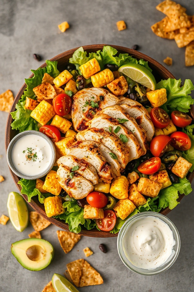 southwest chicken salad recipe