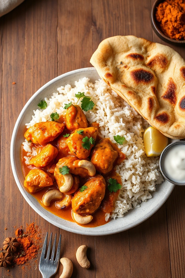 spiced chicken in sauce