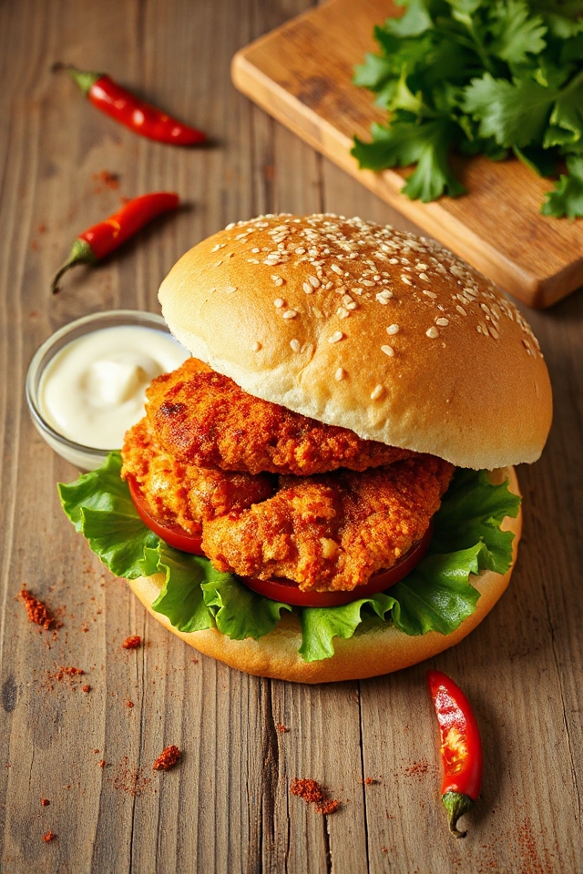 spicy chicken sandwich recipe