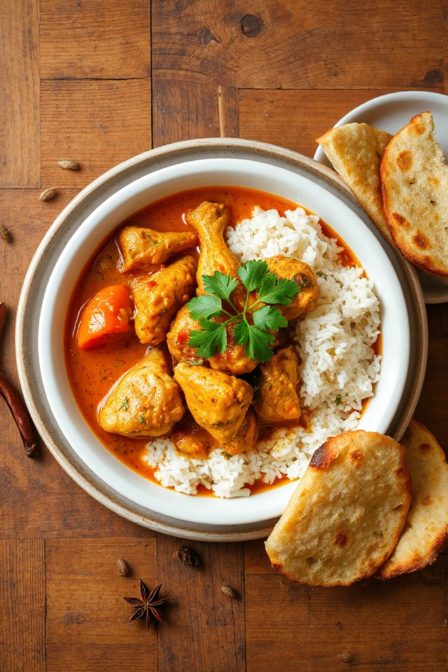 spicy indian chicken dish