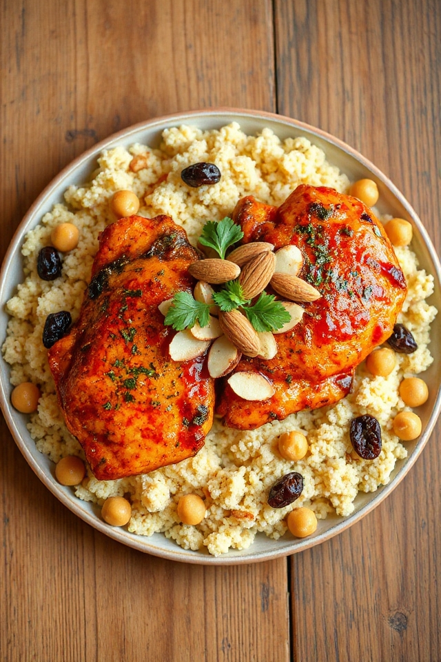 spicy marinated chicken dish