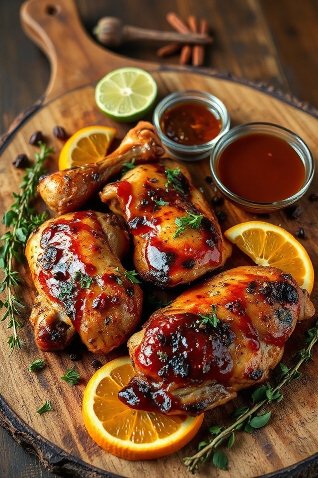 spicy marinated grilled chicken