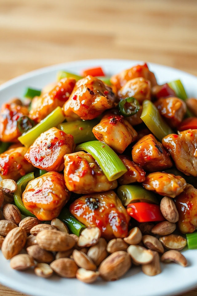 szechuan chicken with peanuts