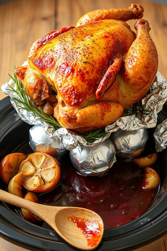 tender chicken cooked slowly