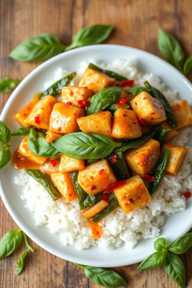 thai basil chicken recipe