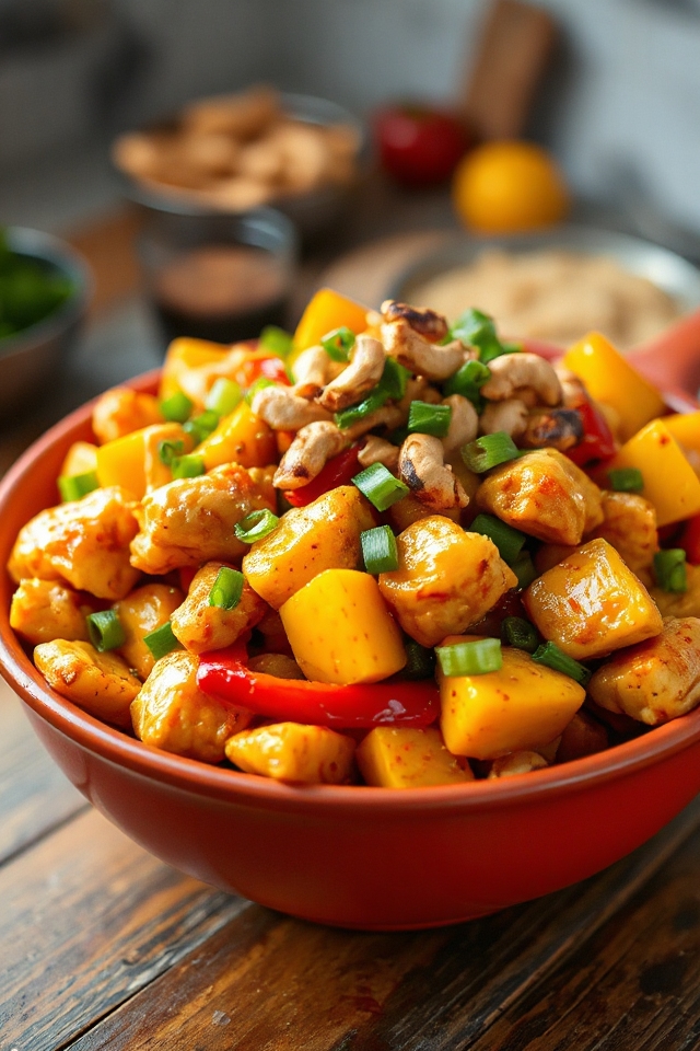 tropical mango chicken delight